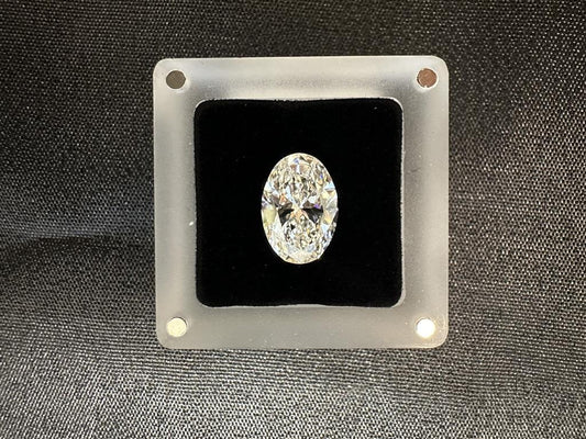 Lab Grown 4.10 ct Oval Diamond