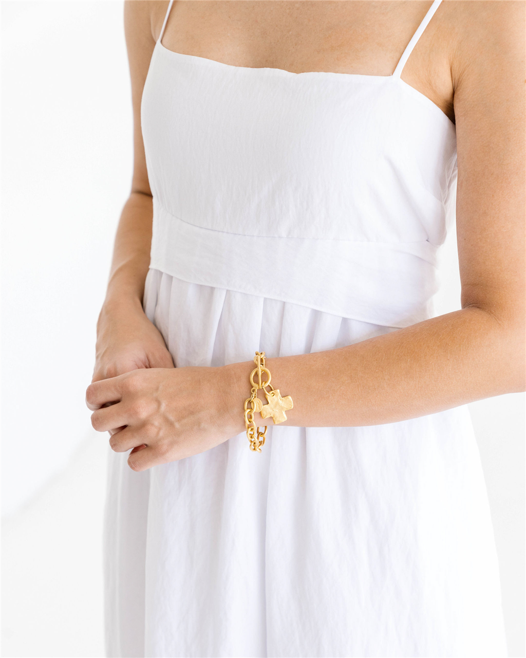 Susan Shaw Cross Toggle Bracelet