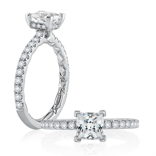 A.Jaffe Diamond Engagement Ring