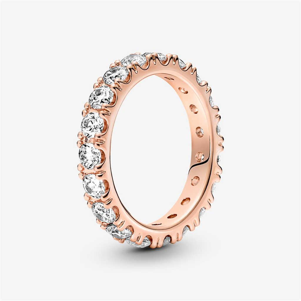Pandora Timeless Sparkling Row Eternity Ring Size 7