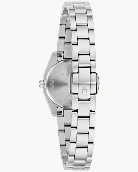 Bulova Surveyor Light Blue Dial Stainless Steel Watch