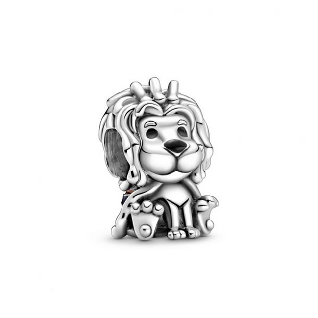 Pandora Moments Wavy Union Jack Lion Charm
