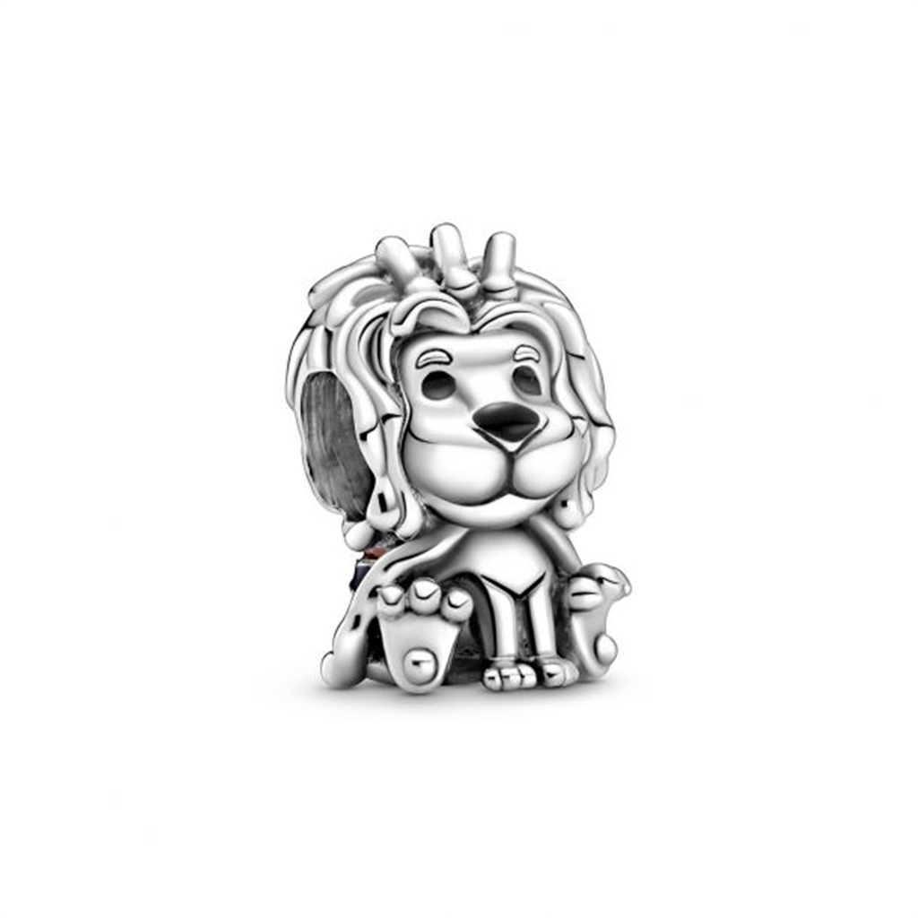 Pandora Moments Wavy Union Jack Lion Charm