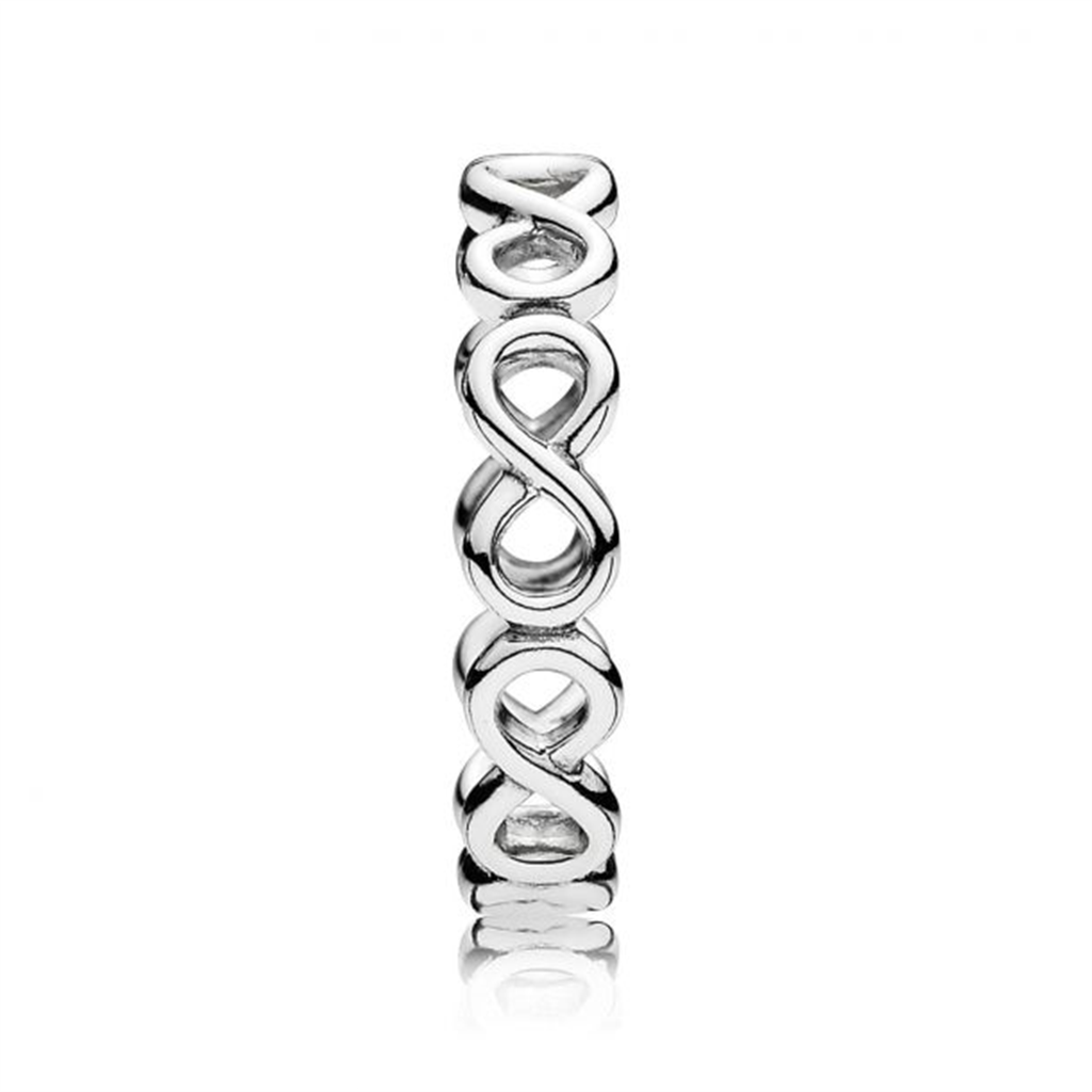 Pandora Moments Simple Infinity Band Ring Size 7