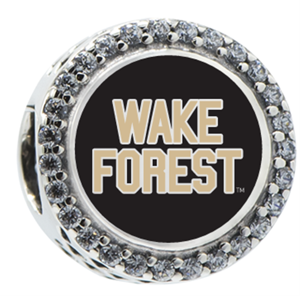 Pandora Wake Forest Demon Deacon Button Charm