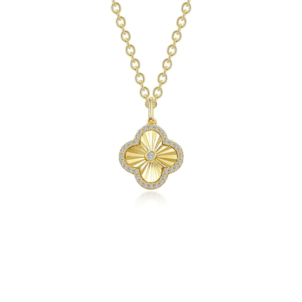 Lafonn 0.60 CTW Simulated Diamond Halo Necklace