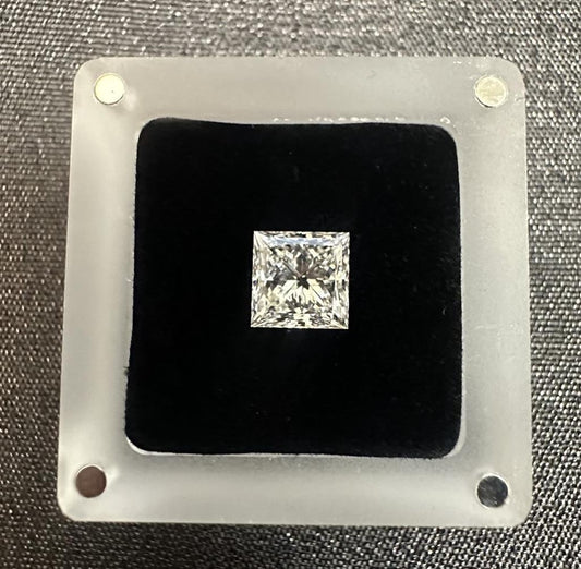 2.06 ctw Princess Lab Grown Diamond