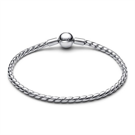 Pandora Round Clasp Wing Chain Bracelet Size 19