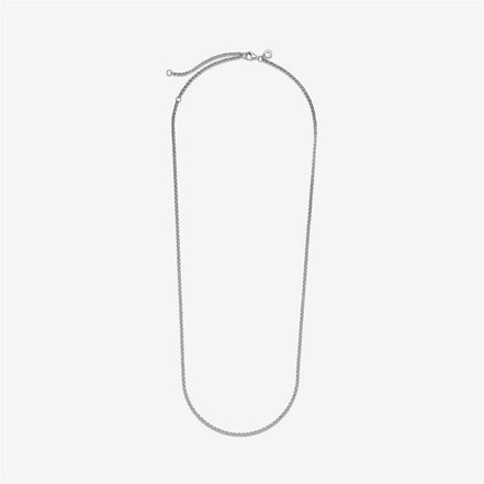 Pandora Moments Silver Rolo Chain Necklace 60 cm