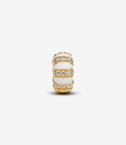 Pandora Moments Stones And Enamel Clip Charm