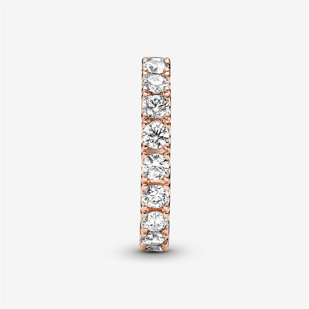 Pandora Timeless Sparkling Row Eternity Ring Size 7