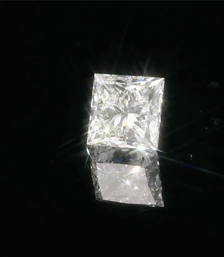 .75Ct G-Vs1 Princess Cut Egl Natural Diamond