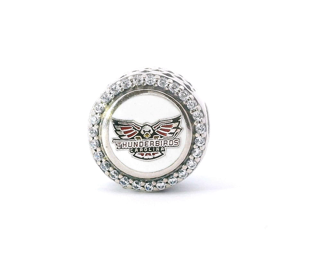 Pandora Carolina Thunderbirds Charm With CZ
