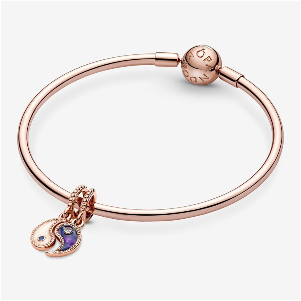 Pandora Moments Splittable Yin & Yang Sparkling Dangle Charm