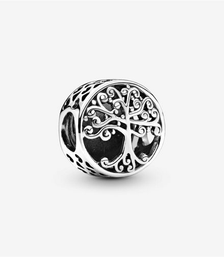 Pandora Moments Openwork Family Roots Charm