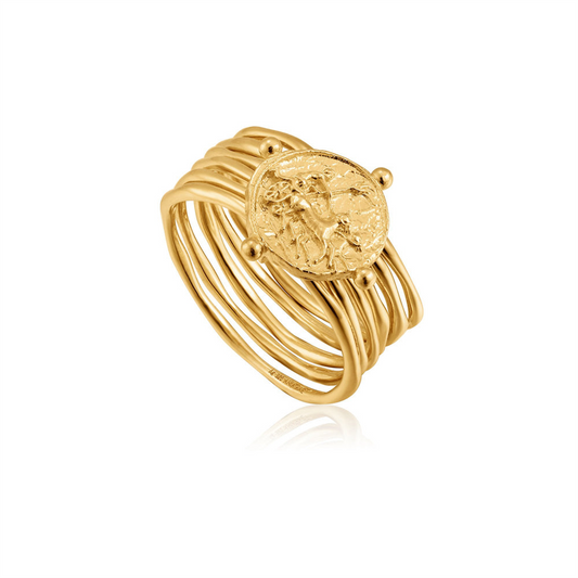 Ania Haie Gold Apollo Ring