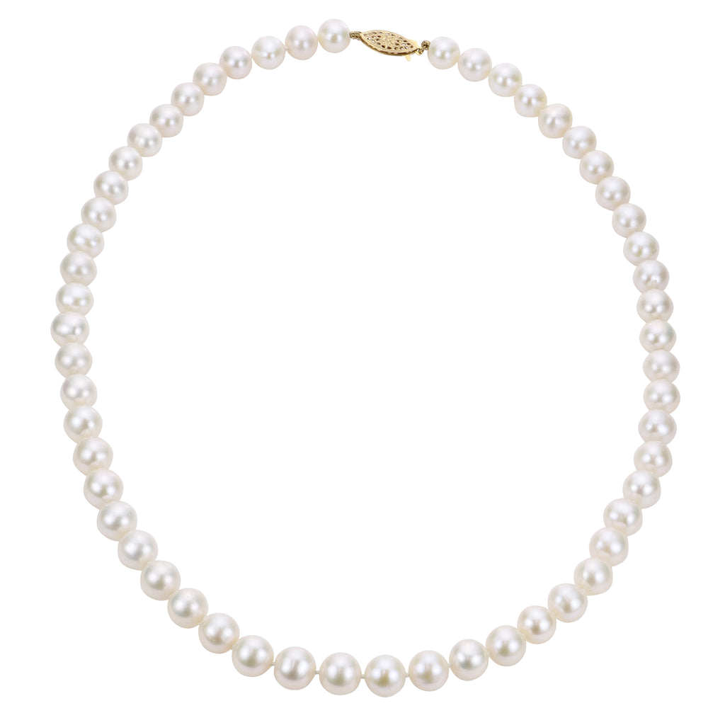 Imperial Pearl Ladies AA Freshwater Pearl Strand Necklace