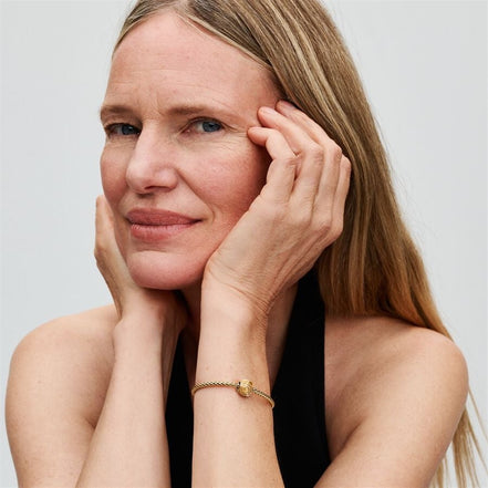 Pandora Moments Yellow Rose in Bloom Charm