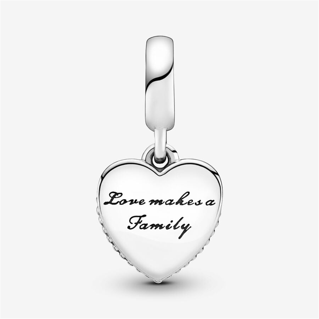 Pandora Moments Love Makes A Family Heart Dangle Charm