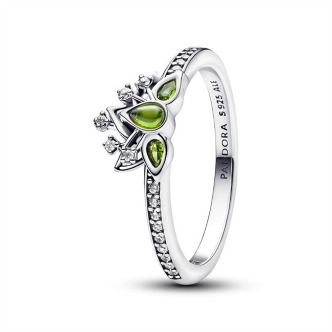 Pandora Disney Princess Tiana Tiara Ring Size 6