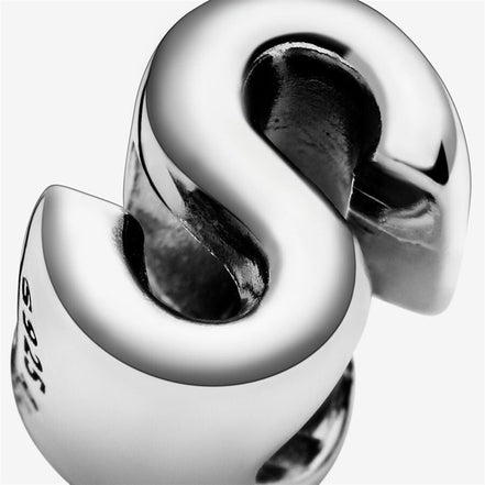 Pandora Moments Letter S Alphabet Charm