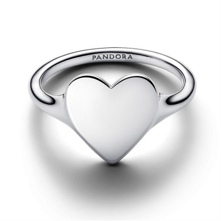 Pandora Engravable Heart Ring Size 54