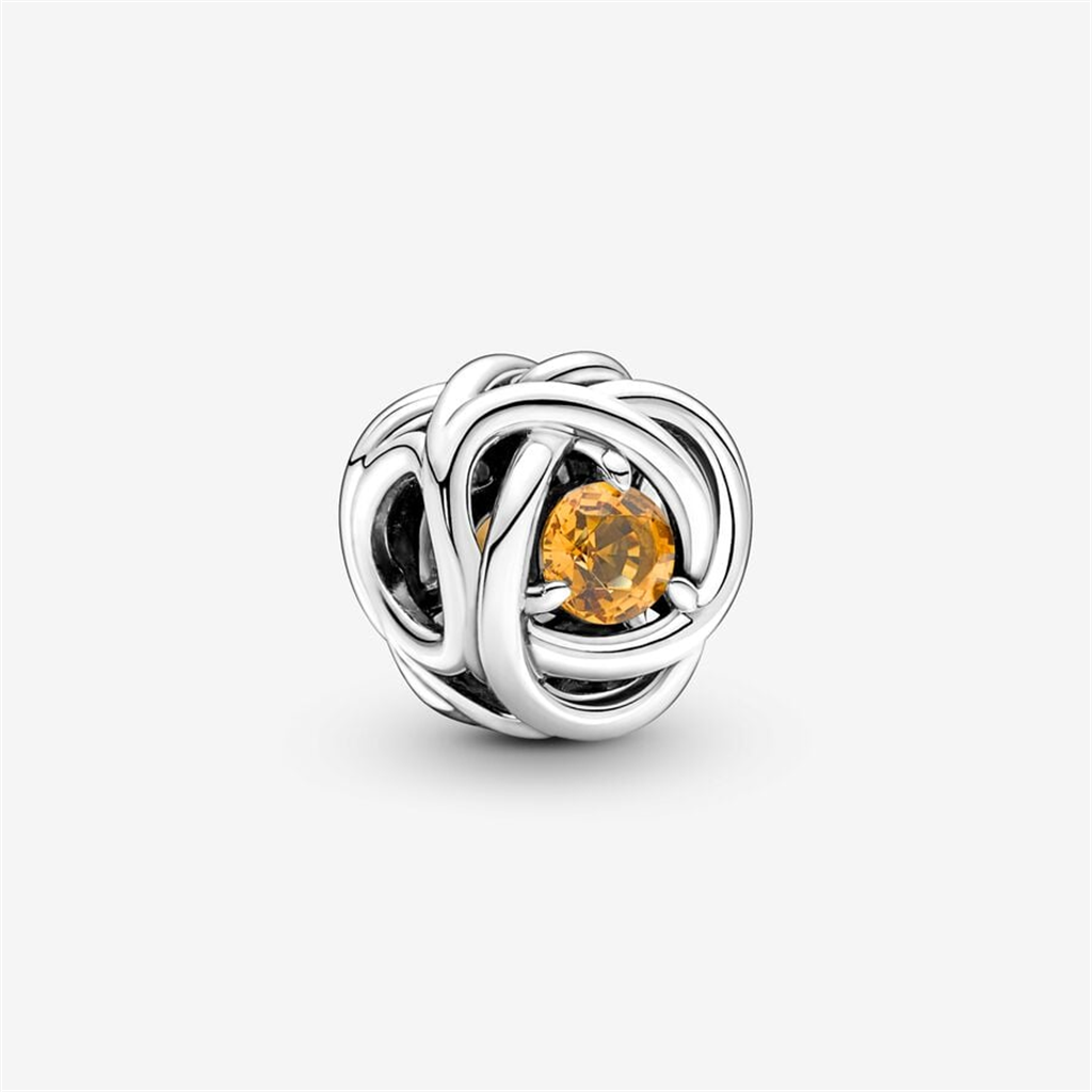 Pandora Moments November Honey Eternity Circle Charm