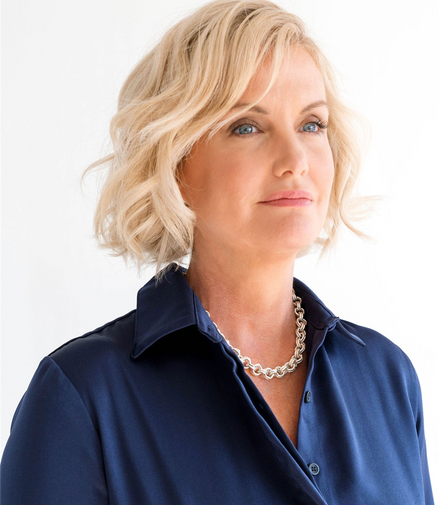 Susan Shaw Silver Double Link Chain Necklace