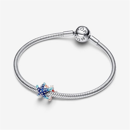 Pandora Moments  Colorful Starfish Mini Charm