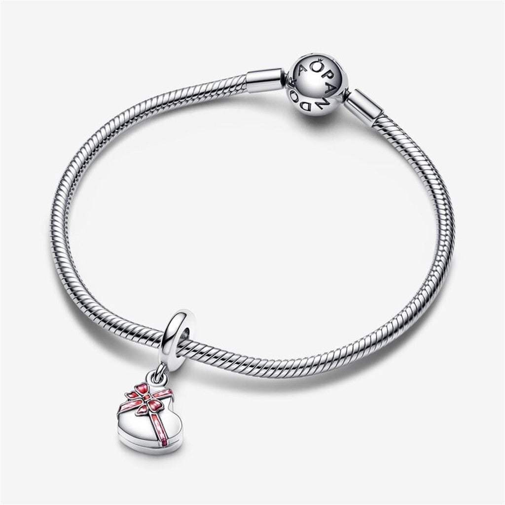 Pandora Moments Openable Heart Chocolate Gift Box Dangle Charm