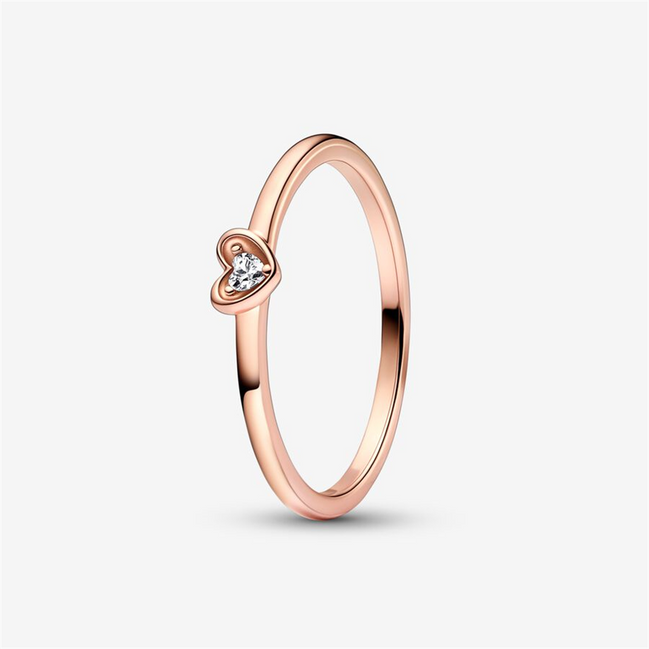 Pandora Moments Radiant Heart Ring Size 7