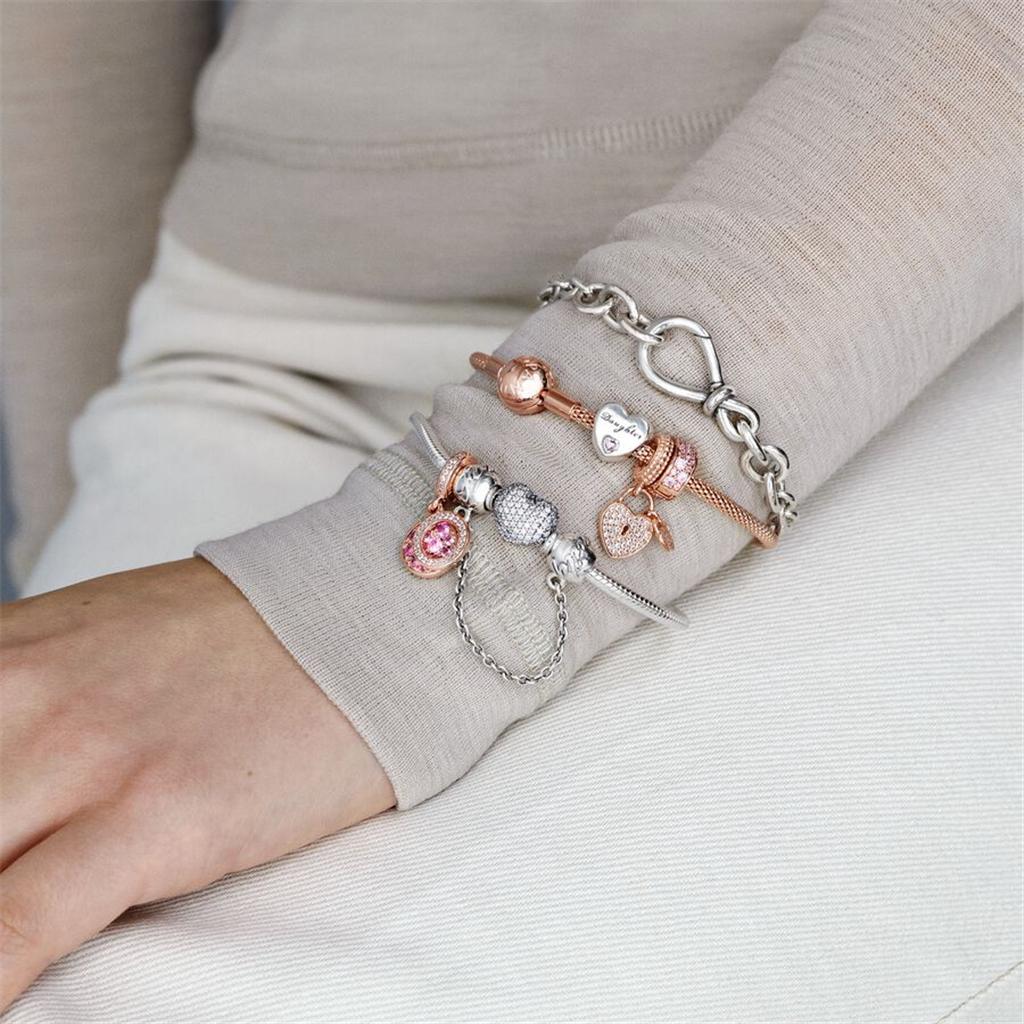 Pandora Moments Daughter Heart Charm