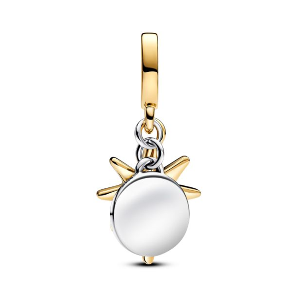 Pandora Moments Engravable North Star Lab-grown Diamond Dangle Charm