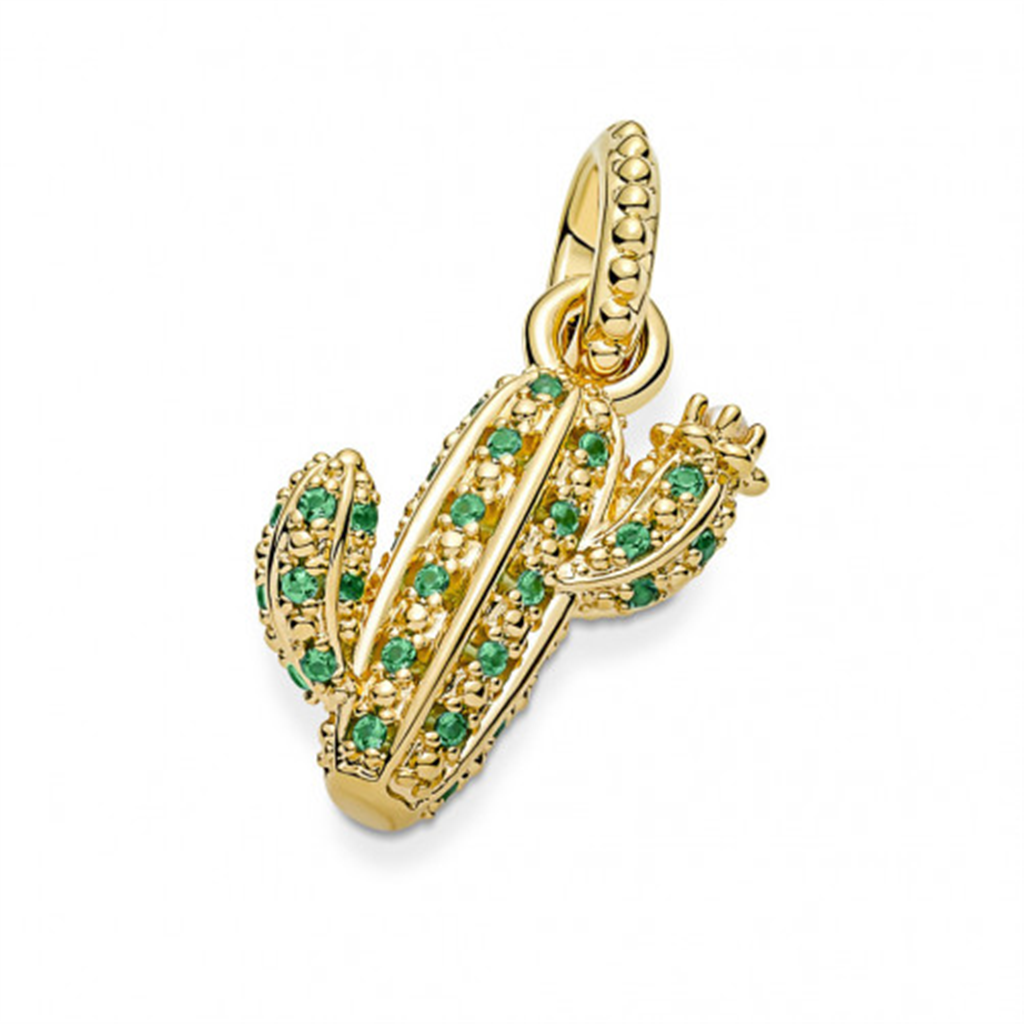 Pandora Moments Sparkling Desert Cactus Pendant Charm