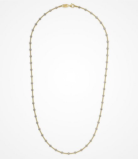 Desmos Two Tone Sfera Necklace 18"