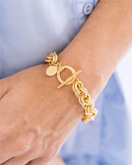 Susan Shaw Double Link Chain Bracelet