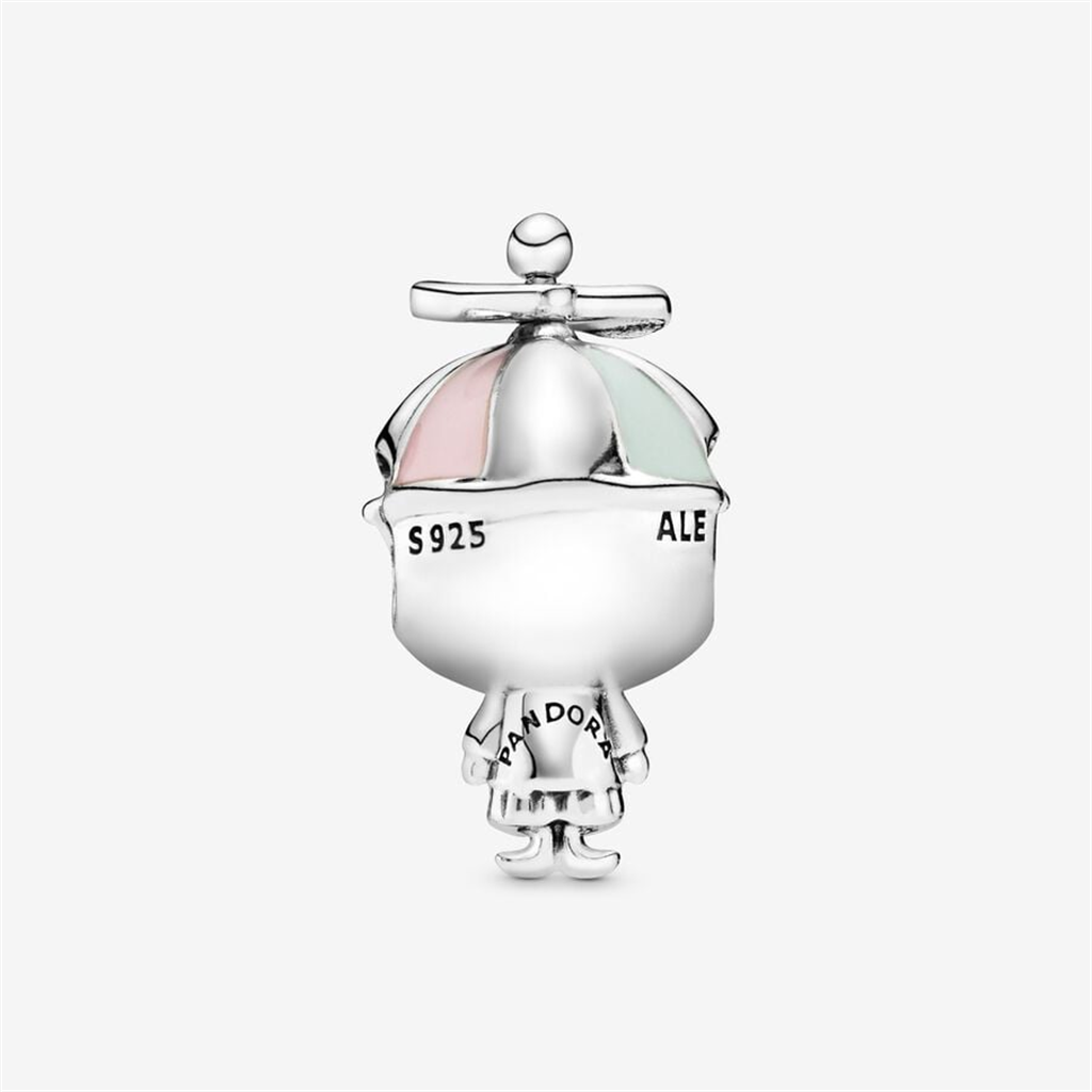 Pandora Moments Boy Silver Charm