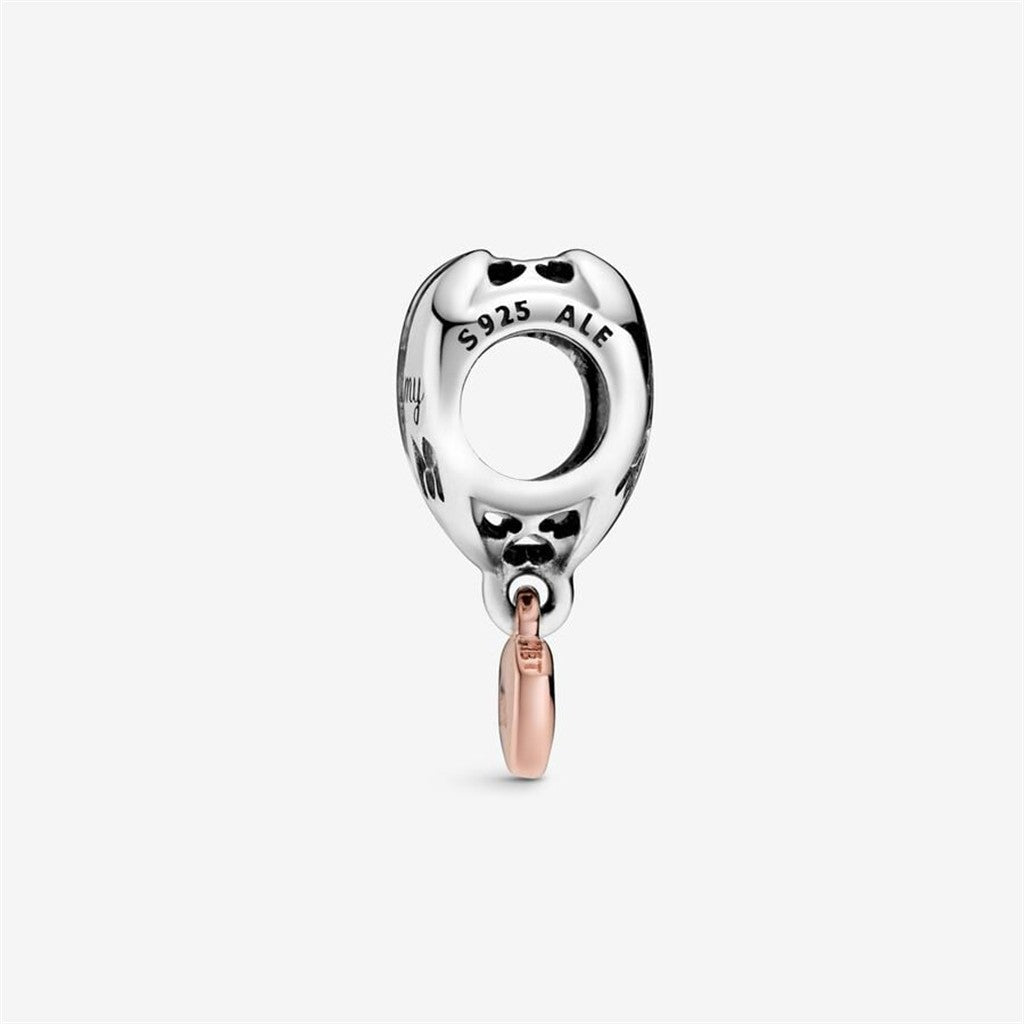 Pandora Moments Love You Mom Heart Charm
