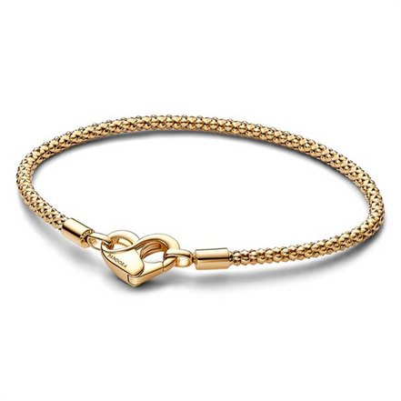 Pandora Moments Studded Chain Bracelet Size 16