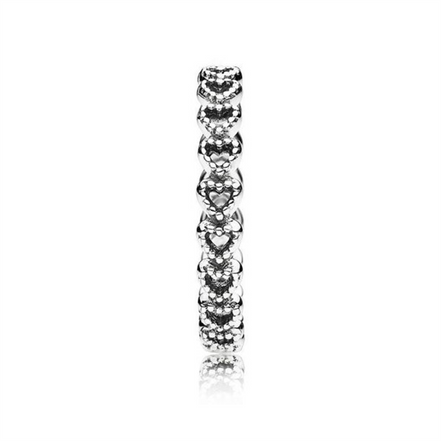 Pandora Moments Linked Love Ring Size 6