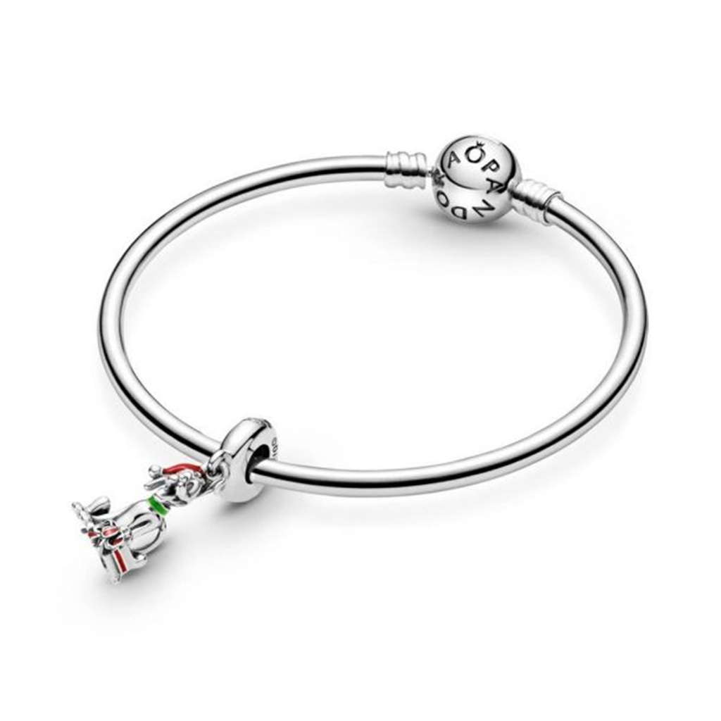 Pandora - Disney, Pluto Christmas Gift Charm