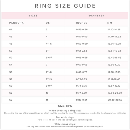 Pandora Moments Knotted Heart Ring Size 5