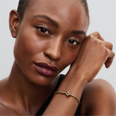 Pandora Infinity Knot Gold-Plated Charm