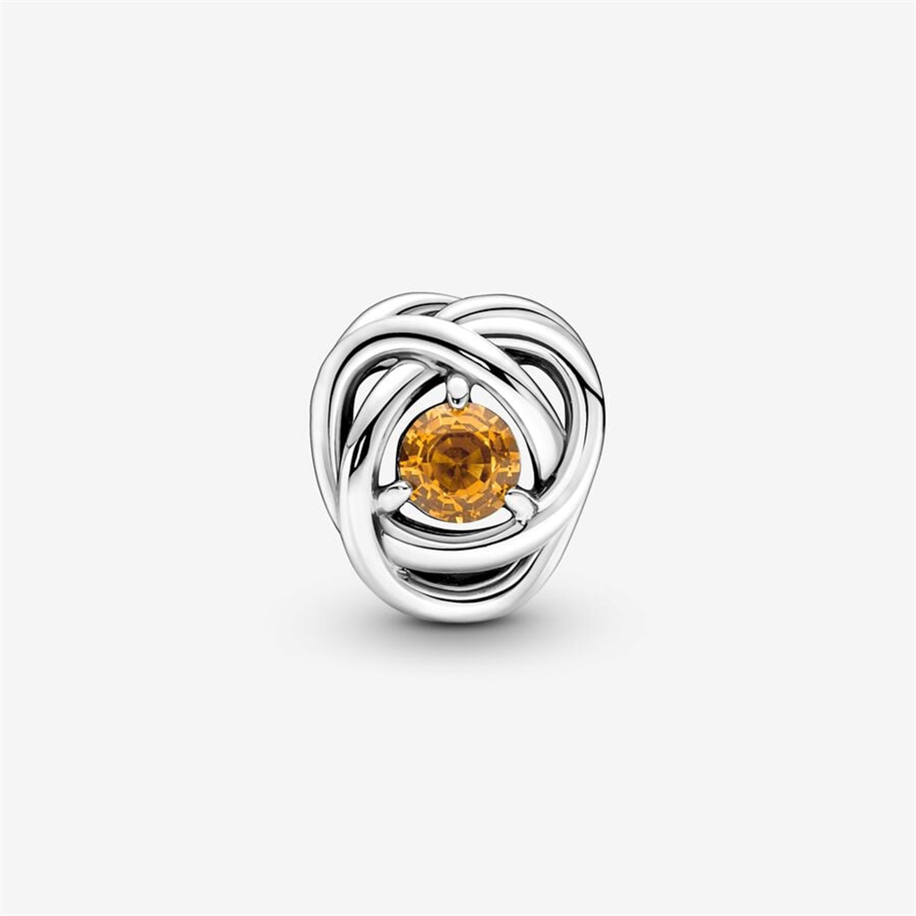 Pandora Moments November Honey Eternity Circle Charm