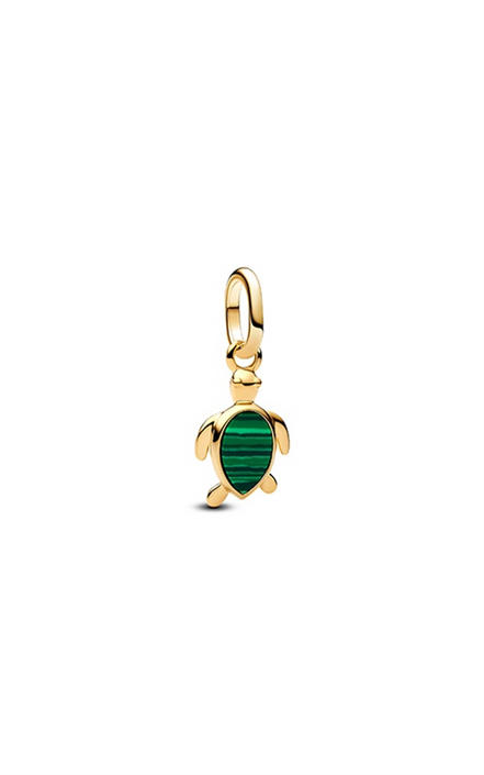 Pandora Green Turtle Mini Dangle Charm