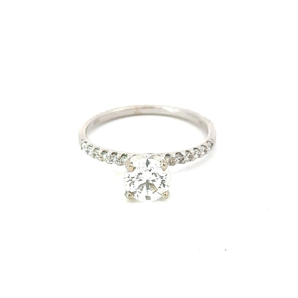 .90 Ct H VS2 Brilliant Cut Diamond