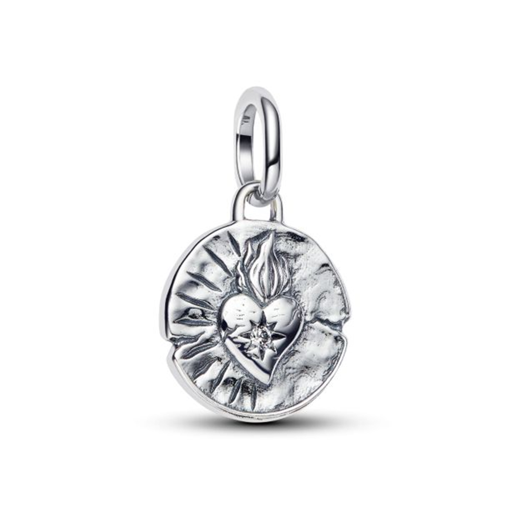 Pandora ME Heart Medallion Charm