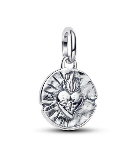 Pandora ME Heart Medallion Charm