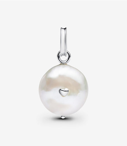 Pandora Moments Treated Freshwater Cultured Baroque Pearl Mom Dangle Charm