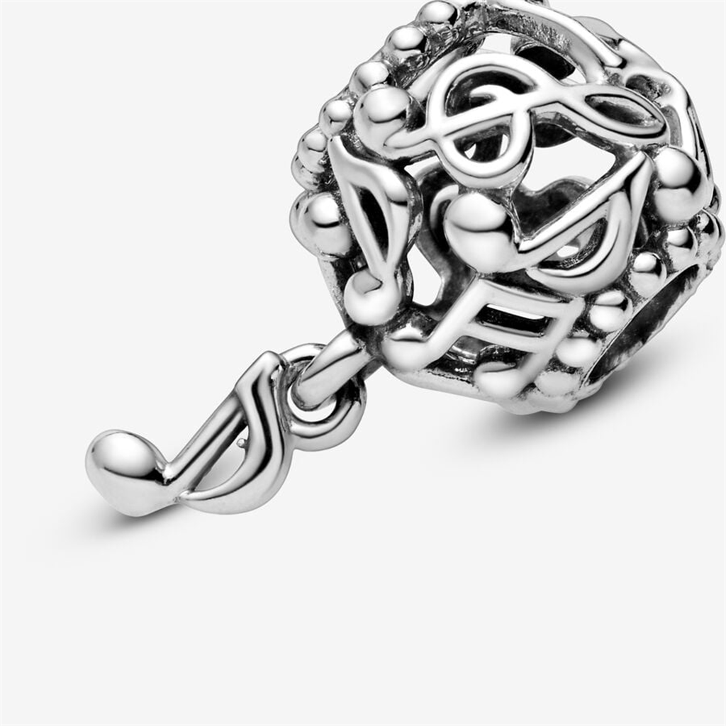 Pandora Moments Openwork Music Note Charm